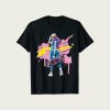 Graffiti Boombox Girl Hip hop t-shirt