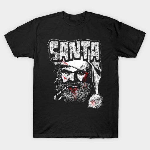 Heavy Metal Claus t-shirt