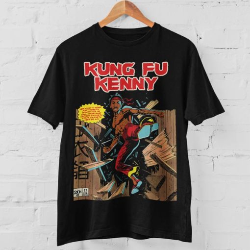 Kendrick Lamar Inspired Kung Fu Kenny Graphic t-shirt