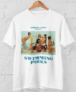 Kendrick Lamar Inspired Swimming Pools Graphic t-shirt