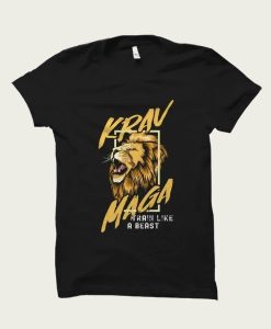 Krav Maga Train Like A Beast t-shirt