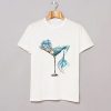 Mermaid And Cocktail Glass t-shirt