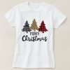 Merry Christmas Plaid t-shirt