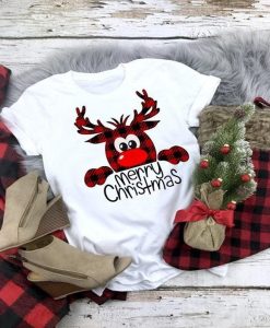 Merry Christmas Reindeer t-shirt