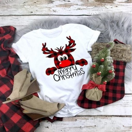 Merry Christmas Reindeer t-shirt