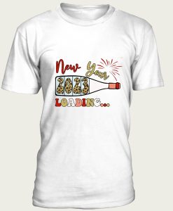 New Year 2023 loading t-shirt