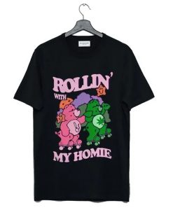 Official Rollin with My Homies Care Bears t-shirt