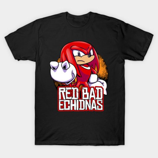 Red Bad Echidnas t-shirt