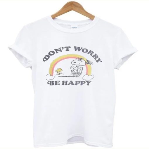 Snoopy Don’t Worry Be Happy t-shirt