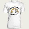 Snoopy dont worry be happy t-shirt