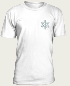 Teal Snowflake t-shirt