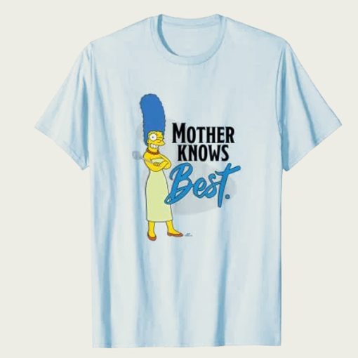 The Simpsons Marge Mother Knows Best t-shirt