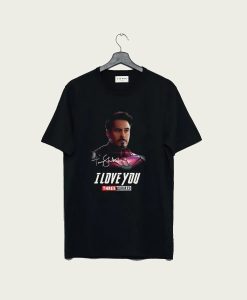 Tony Stark I Love You Three Thousand t-shirt