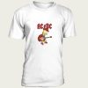 bart simpson ac dc t-shirt