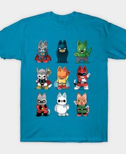 hero Kittens t-shirt