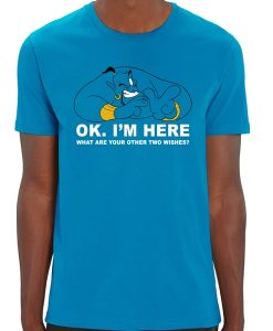 Aladdin Genie Ok I'm Here t-shirt