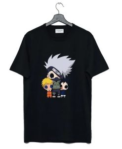 Anime Chibi Kakashi Naruto Sasuke t-shirt