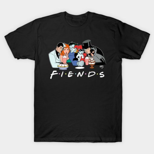 Batman Villains with this Bad Friends Variant t-shirt