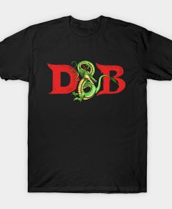 Dragon Ball with this D&D parody t-shirt