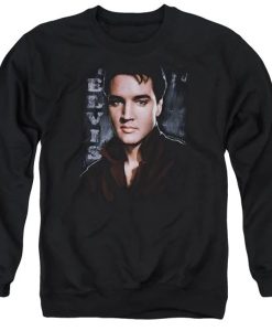 Elvis Presley Tough Adult Crewneck sweatshirt