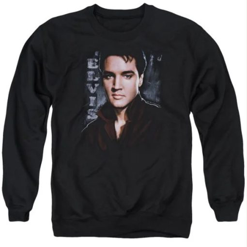 Elvis Presley Tough Adult Crewneck sweatshirt