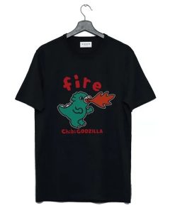 Fire Chibi Godzilla t-shirt