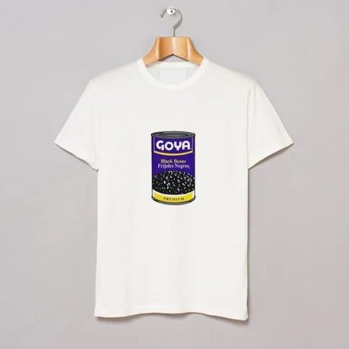 Goya Black Beans Can t-shirt