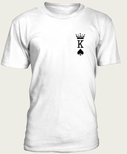 Herren Krone King Of Spades Poker t-shirt