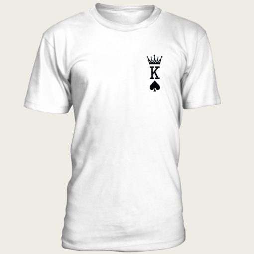 Herren Krone King Of Spades Poker t-shirt