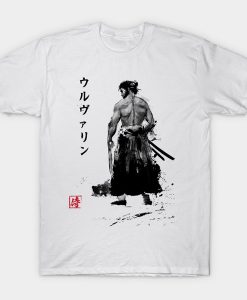 Immortal Samurai sumi-e t-shirt