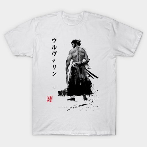 Immortal Samurai sumi-e t-shirt