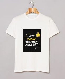 Late Show Stephen Colbert Poster t-shirt