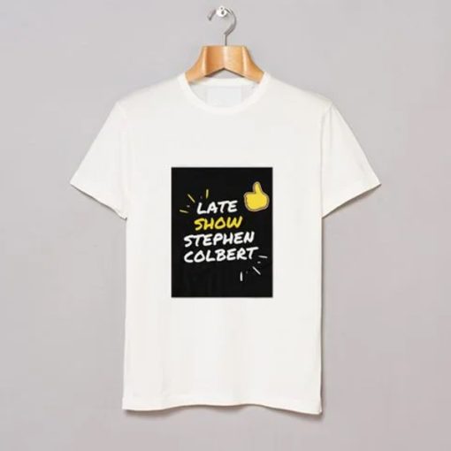 Late Show Stephen Colbert Poster t-shirt