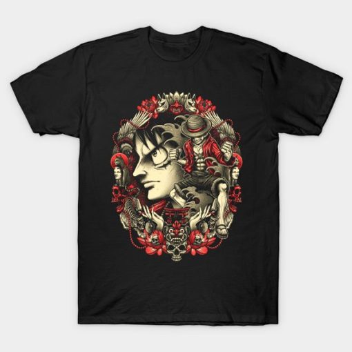 One Piece with this King of the Pirates t-shirt