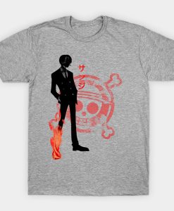 One Piece with this Sanji t-shirt