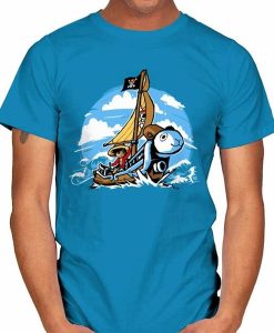 One Piece with this WIND PIRATE t-shirt