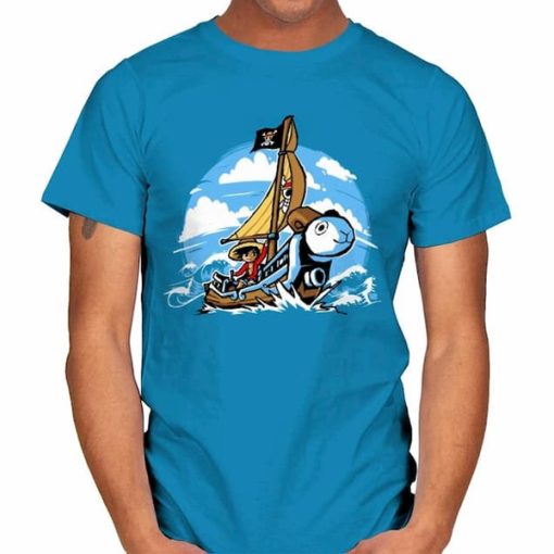 One Piece with this WIND PIRATE t-shirt