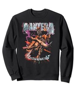 Pantera Cowboys From Hell Riding Skeleton sweatshirt