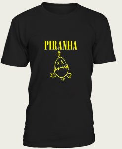 Piranha Nirvana Parody t-shirt