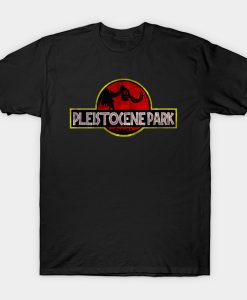 Pleistocene Jurassic Park t-shirt