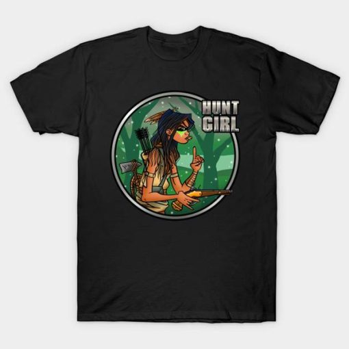 Prey with Hunt Girl t-shirt