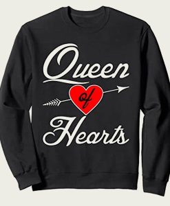 Queen of Hearts sweatshirt