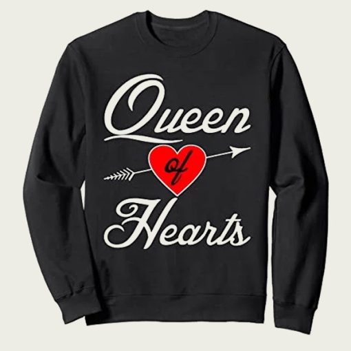 Queen of Hearts sweatshirt