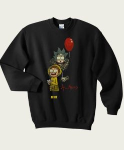 Rick Morty Pennywise sweatshirt