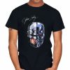 RoboCop and Terminator with CYBER LUCKY t-shirt