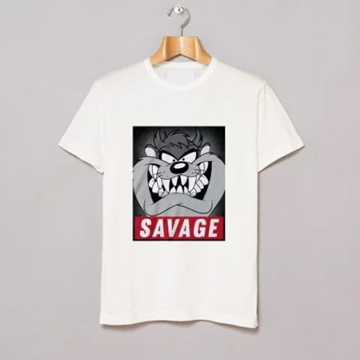 Savage Tazmania Cartoon t-shirt