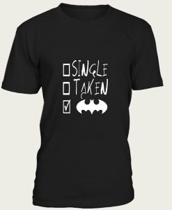 Single Taken Batman t-shirt