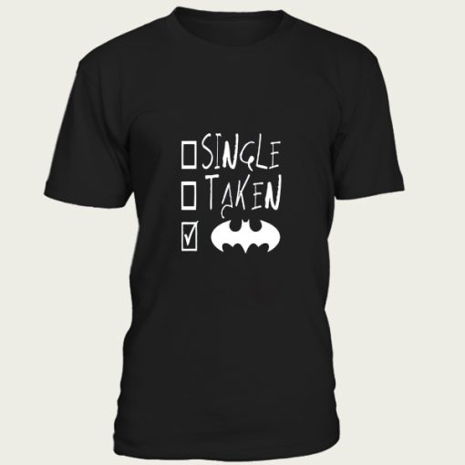 Single Taken Batman t-shirt