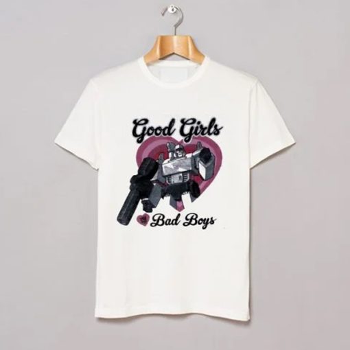 Transformer Good Girl Love Bad Boys t-shirt