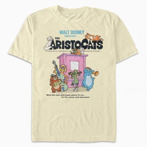 Vintage Aristocats Poster t-shirt